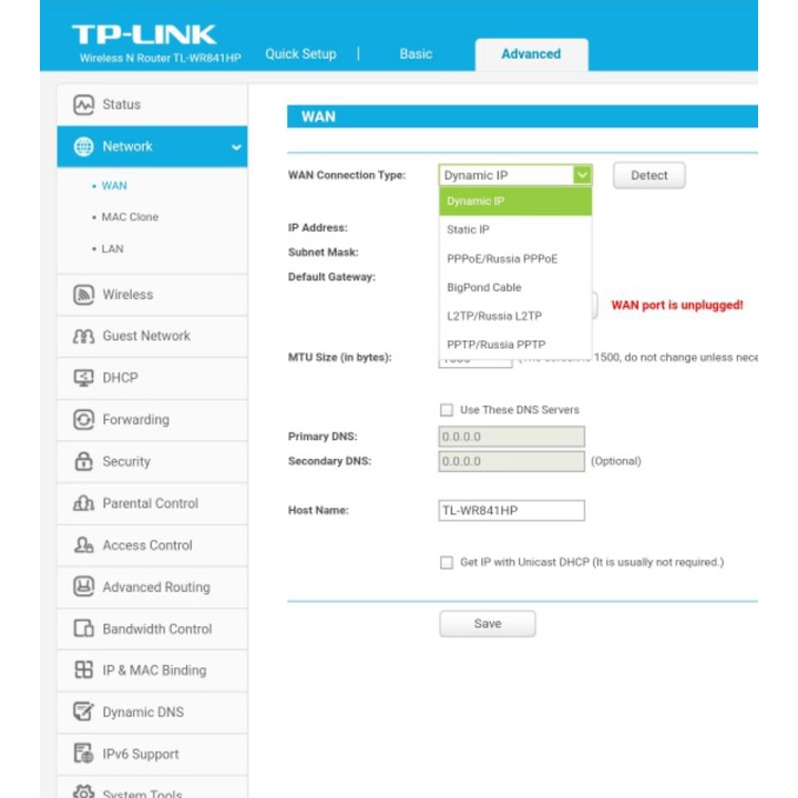 Router Wifi TPLINK TL-WR841HP 300Mbps High Power Wireless N Router