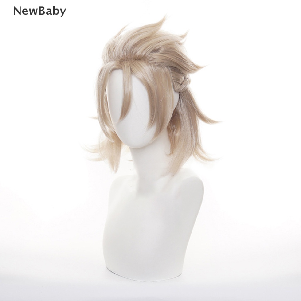 Wig Rambut Palsu Model Pendek Kepang Untuk Kostum Cosplay