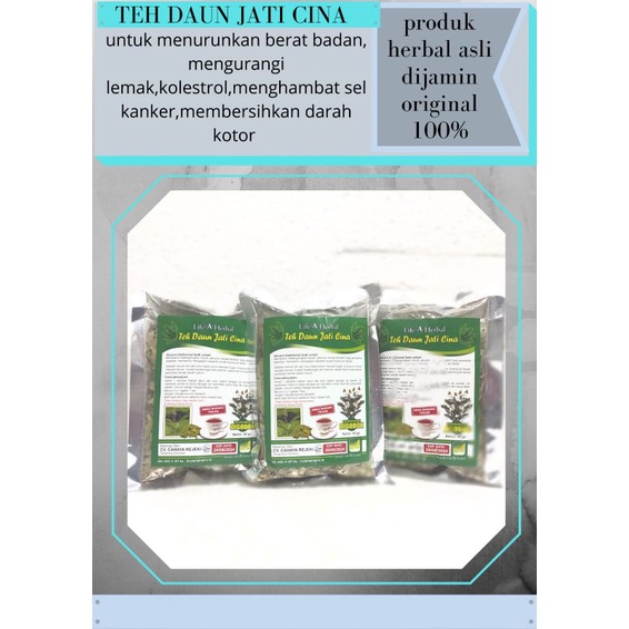 

TEH DAUN JATI CINA ALAMI
