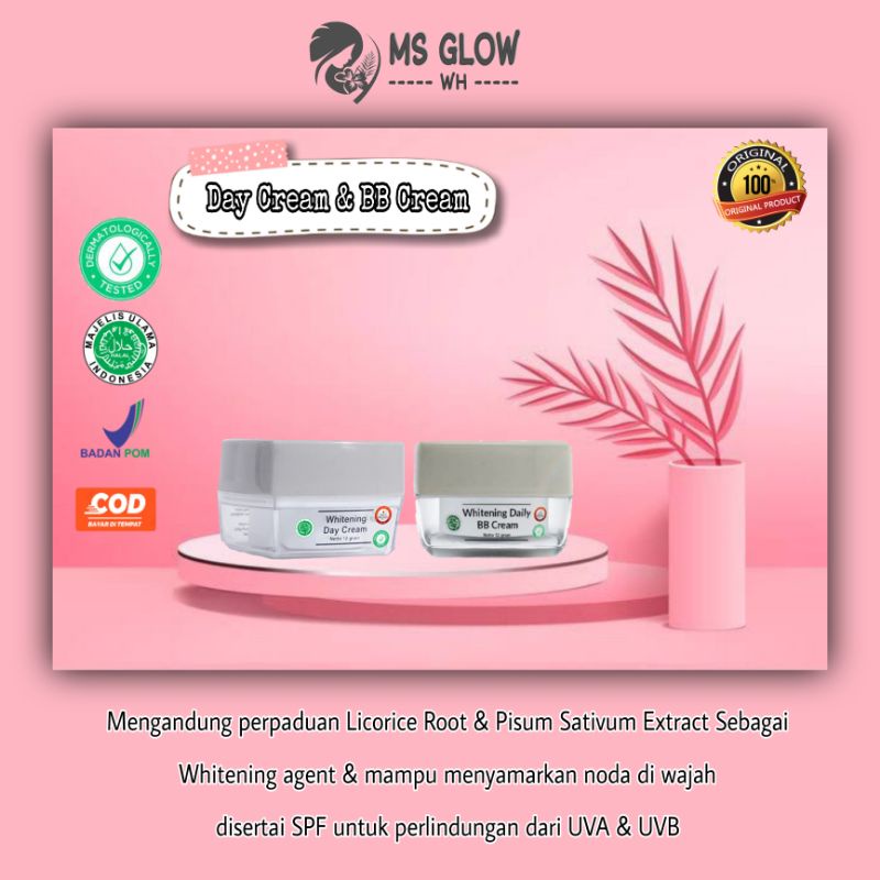 Day Cream & BB cream MS GLOW