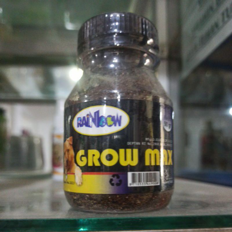 Rainbow GROW MAX 90 gr Vitamin nafsu makan dan penggemuk Kucing