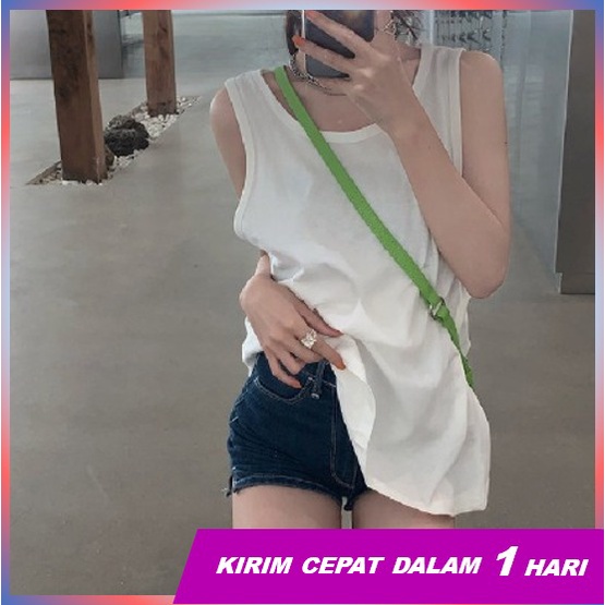 Super66 Baju Atasan Tank Top Wanita/ Tank Top  Casual