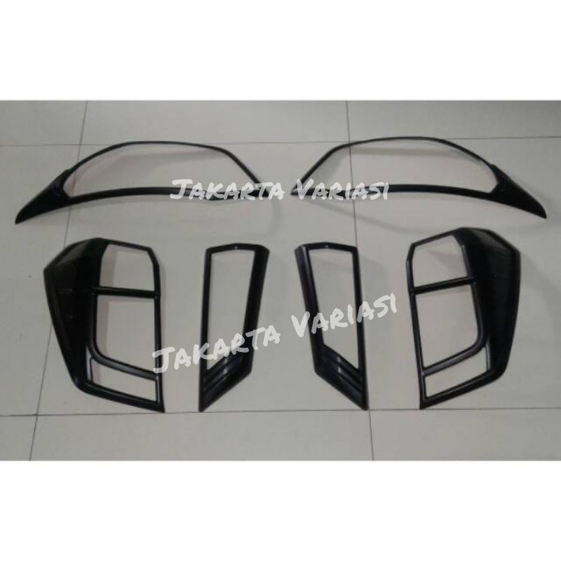 Paket garnish depan belakang calya sigra hitam 2019 2020