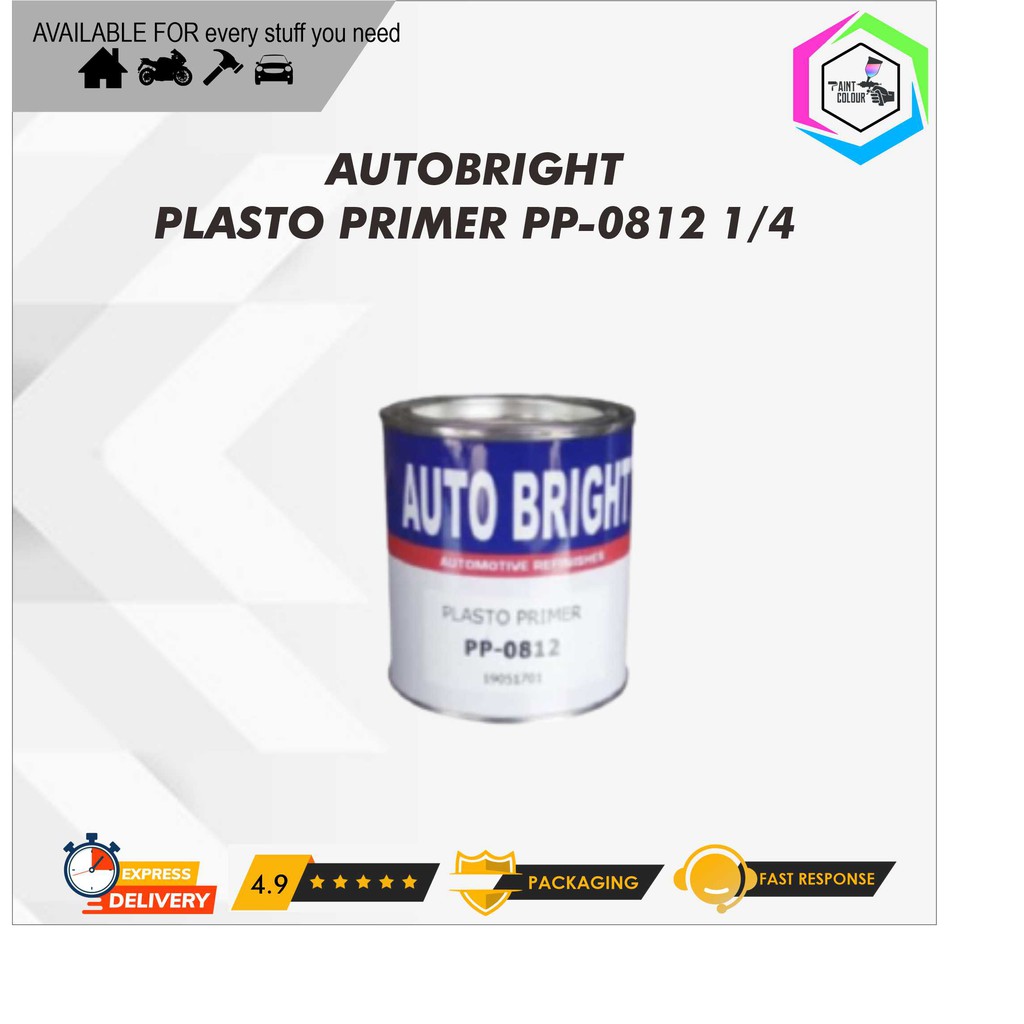 Epoxy Autobright PP Plasto Primer-Plastic Primer PP-0812 seperempat