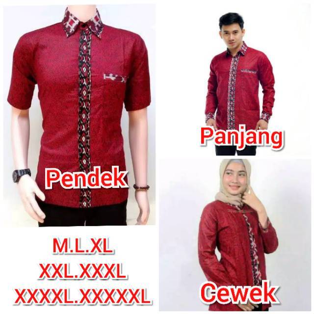 Batik jumbo BIG SIZE JUMBO XXL XXXL 3L 4L 5L MURAH BATIK JUMBO COUPLE &quot;M,L,XL,XXL,XXXL,XXXXL,XXXXXL