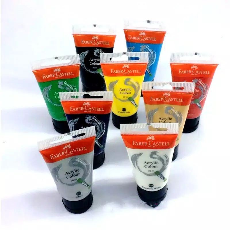 

Cat Acrylic Faber Castell 30 Ml Satuan/Cat Akrilik