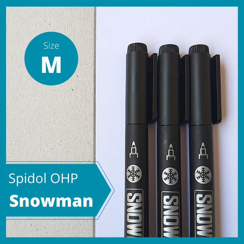 

Spidol OHP Medium Merk Snowman