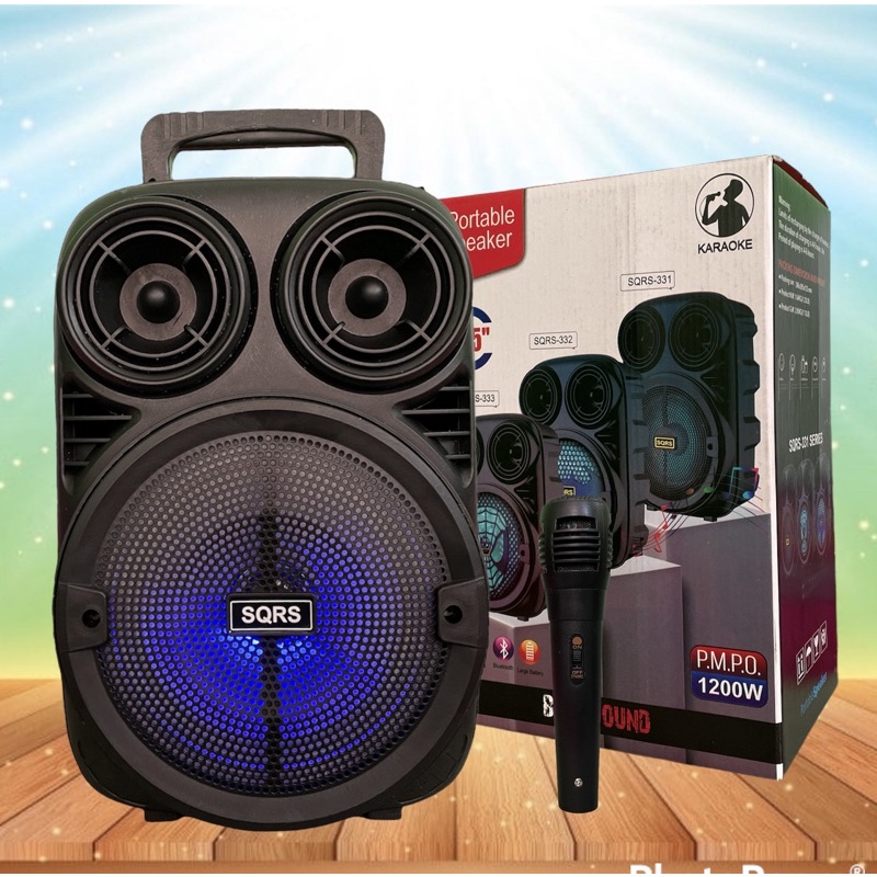 speaker bluetooth kimiso KMS 3381 free mic speaker koper big bass
