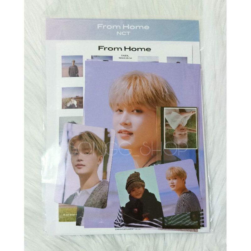 NCT 2020 MD PHOTOFRAME FROM HOME TAEIL SET