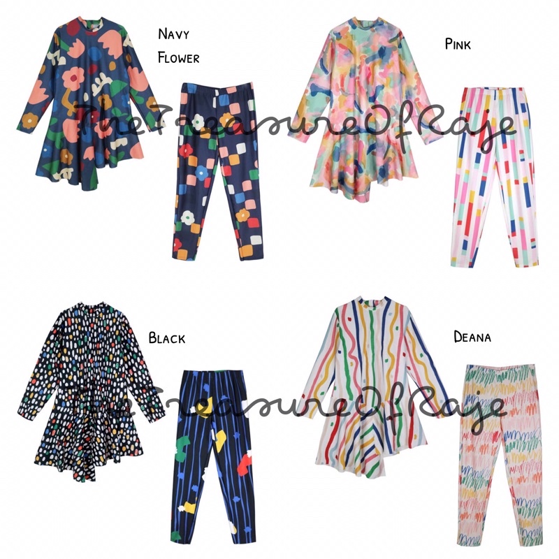 Swimming Suit Swimsuit Zoe X Mega Iskanti Baju Renang Muslim Nadjani Indonesia