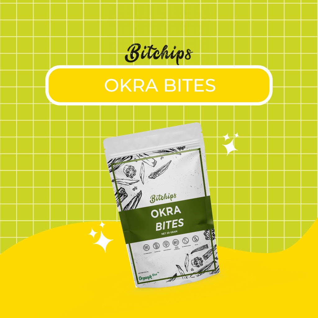 

Bitchips Healthy Snacks - Okra Bites 20 gram