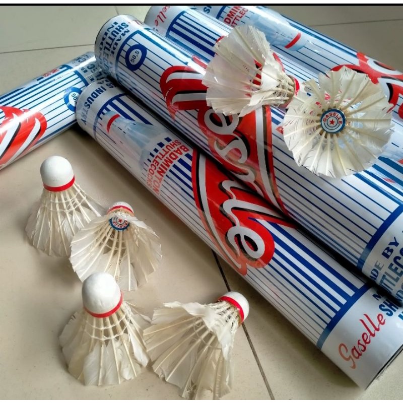 Bola kok Shuttlecock bulu kok 1 pcs bulu tangkis badminton Raja Sinar