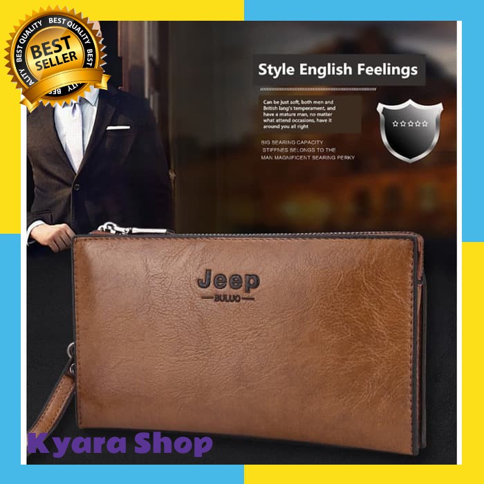 DOMPET KULIT PRIA JEEP / DOMPET KULIT / DOMPET JEEP / LEATHER WALLET