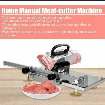 Alat Potong Daging Beku/ Pemotong Daging Sayur Buah Manual/ Meat Slicer