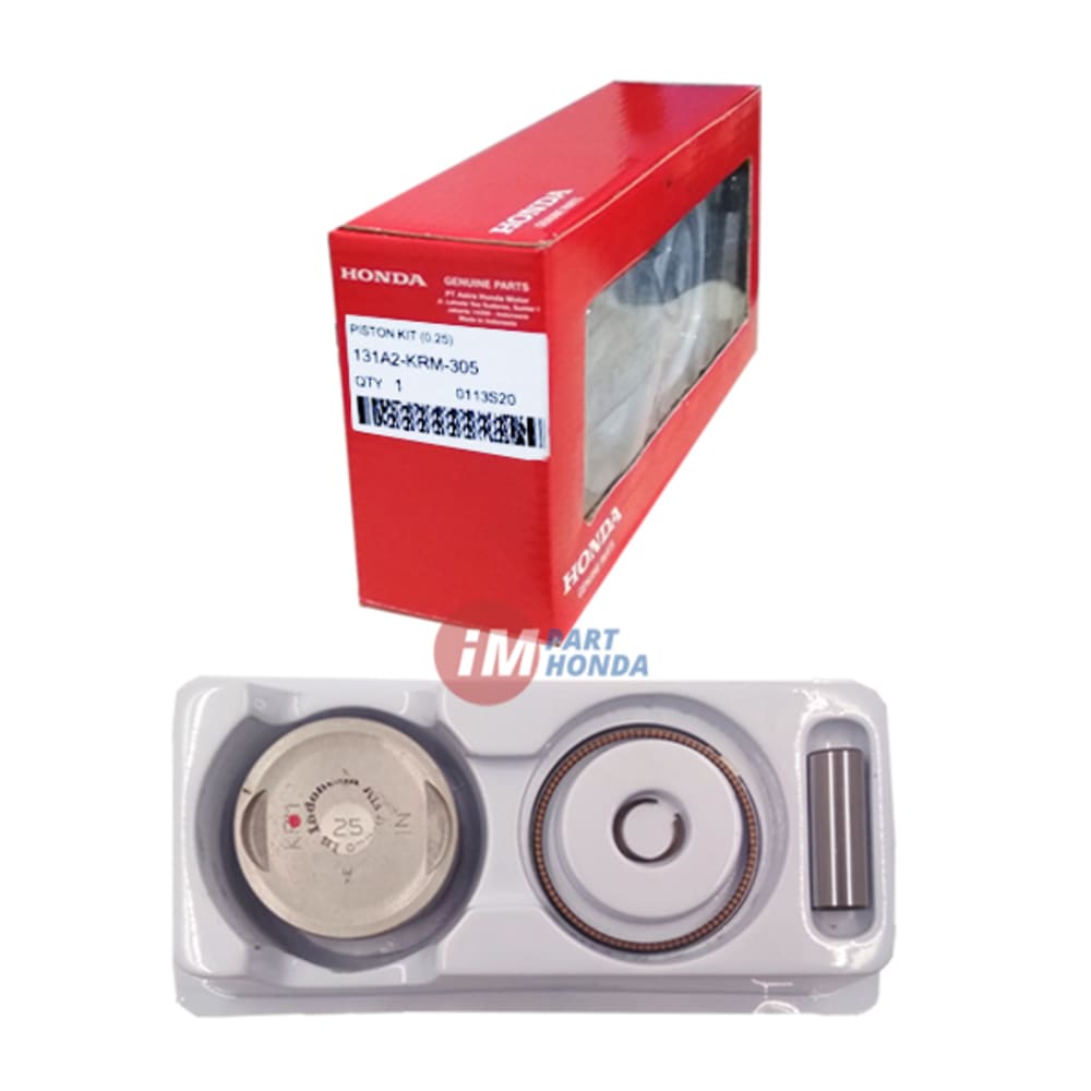 Piston Kit Seher set OS 0.25 - KRM New Megapro Monoshock / Verza Asli Honda 131A2KRM305