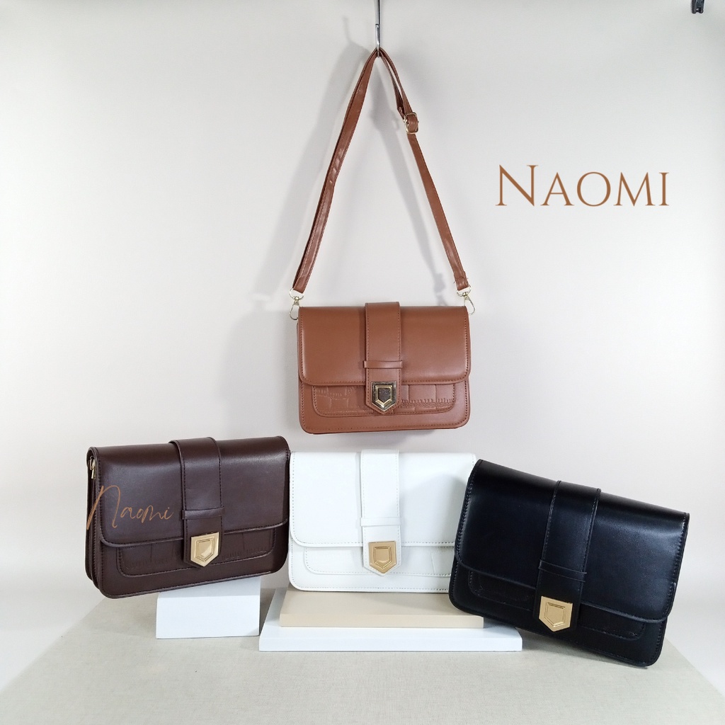 NAOMI - SALE Valerie Sling Bag Import - Tas Branded Fashion  Bag Wanita - Shoulder Bag - Sling Bag Premium Fashion - Tas Wanita - Tas Naomi - Naomi Bag