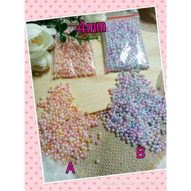 mutiara ringan sembur 4mm 6mm 8mm