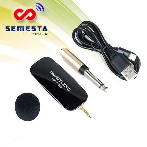 MICROPHONE WIRELESS UHF WITH TRANSMITTER HX-W002