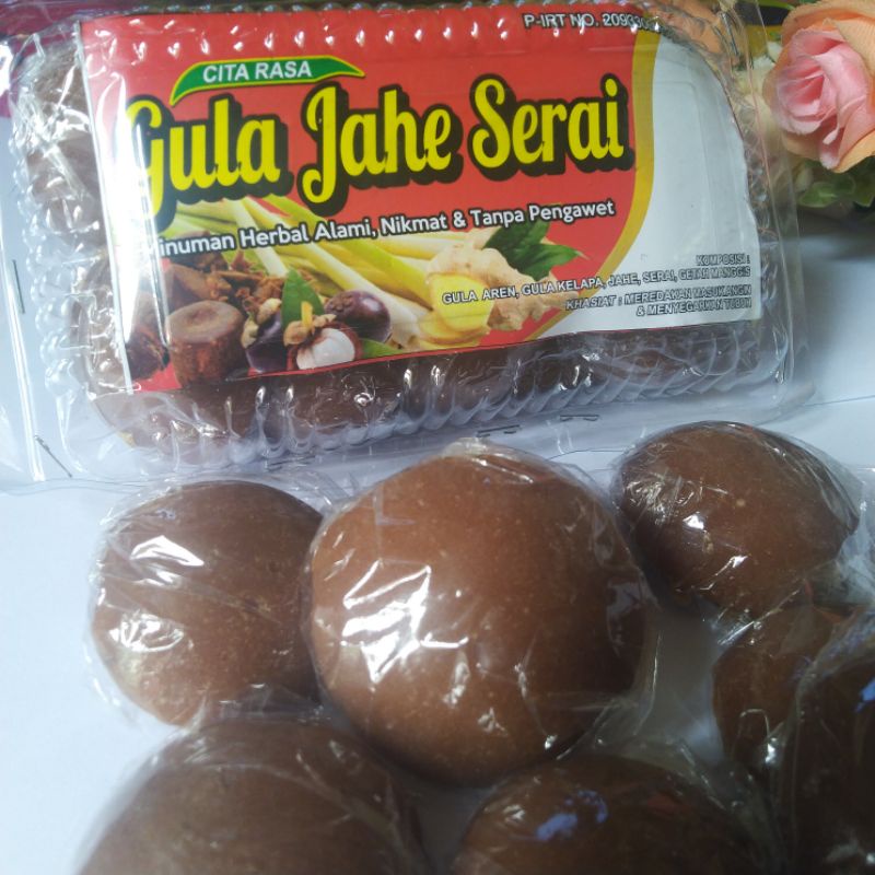 

Gula Jahe Asli Palm Sugar Minuman Herbal khas jogja Satuan/perpc