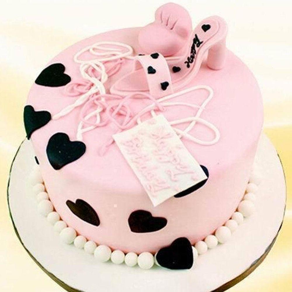 Solighter 9pcs/Set Cetakan Fondant Kue Fashion Sugarcraft Alat Dekorasi Plastik