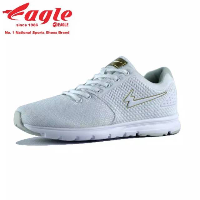  Sepatu Eagle Hybrid  Putih 37 44 running shoes Shopee 