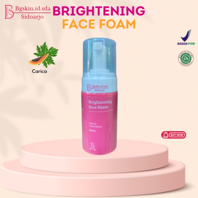 BG SKIN FACIAL WASH BRIGHTENING LUXURY / BG BEAUTY GLOW