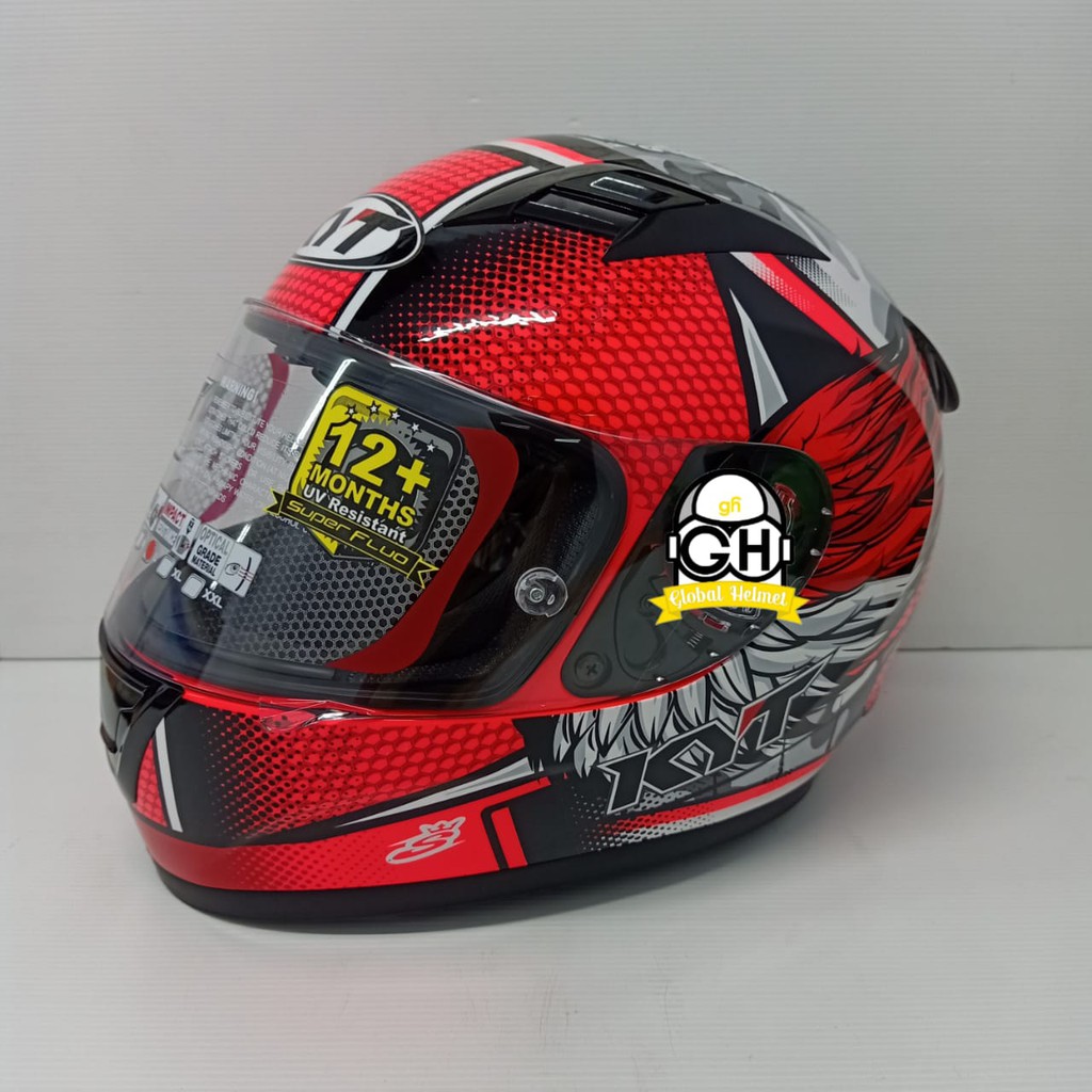 Helm KYT R10 Andi Gilang Flat Visor