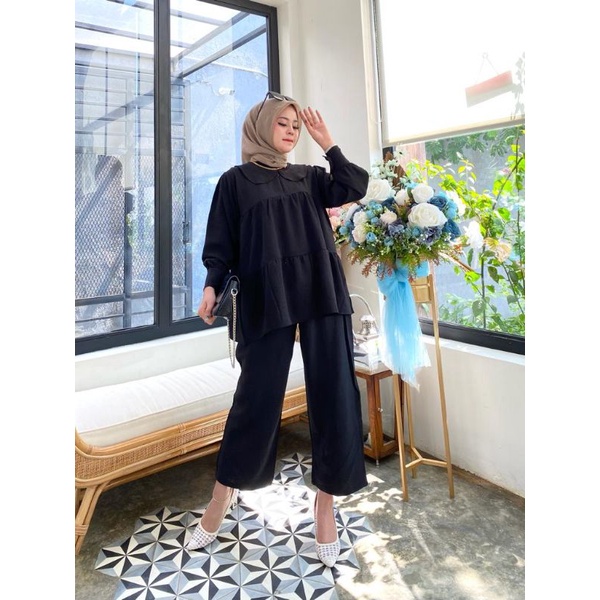 ILLY SET PREMIUM/SETELAN TERBARU/SETELAN CRINKLE