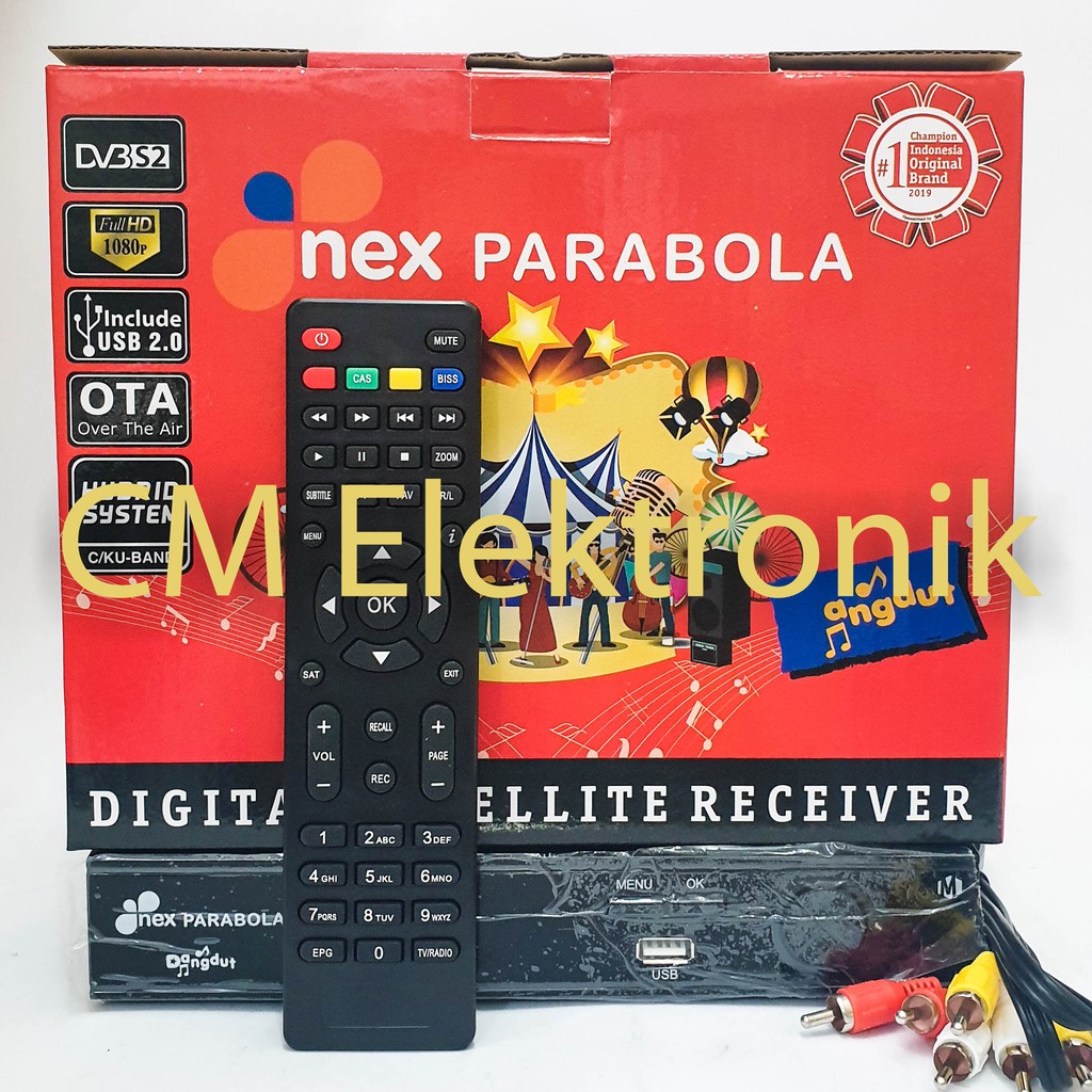 Emtek Nex Parabola Indosiar SCTV Liga 1 Liga Champion Receiver FTA