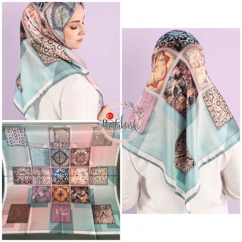 JILBAB TURKI ORI KARACA HIJAB TURKI MEWAH tosca