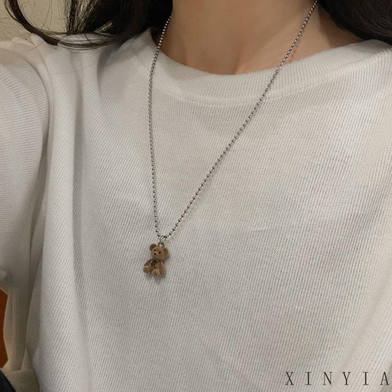 【COD】Kalung Rantai Klavikula Dengan Liontin Untuk Sweater