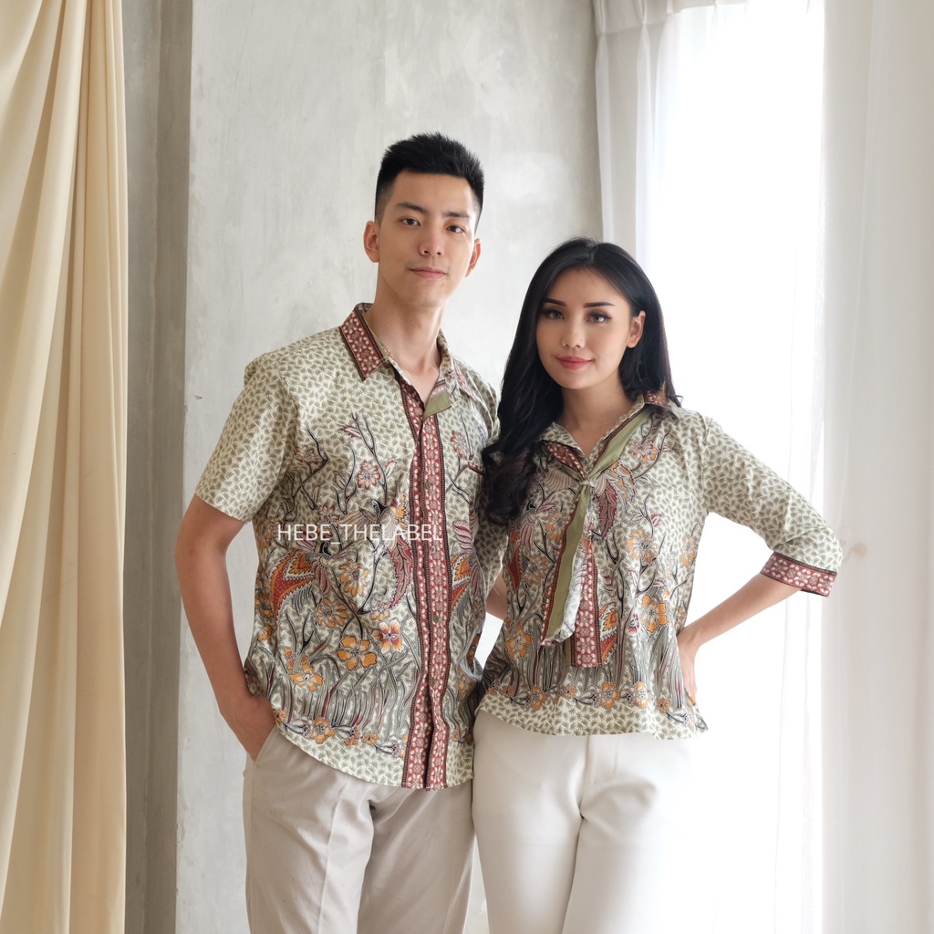 Alindra Batik (Available Couple Pria) - Kemeja Men-Indri-Jenna-Kina-Mila-Aruna-Amia