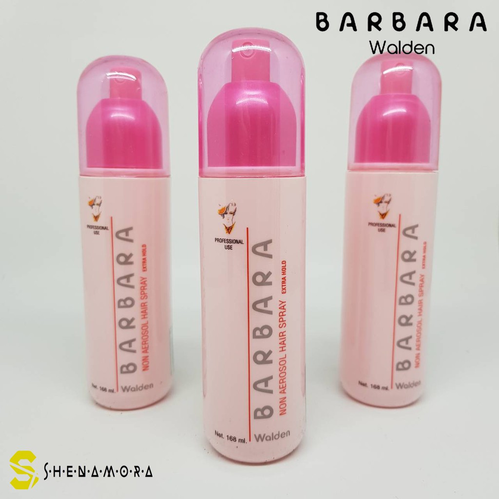 Barbara Hair Non Gas Spray | Non Aerosol 168 ml