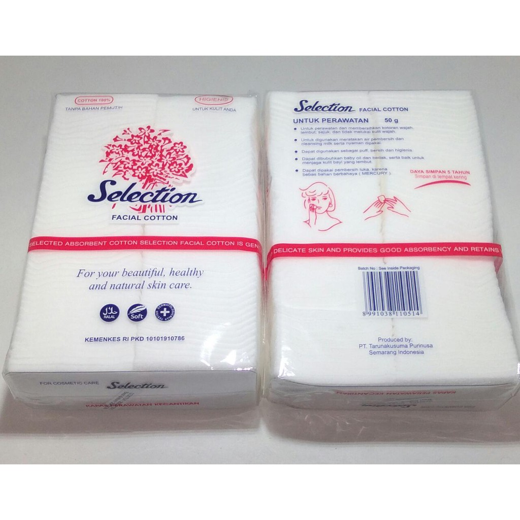 Kapas Perawatan/Selection Facial Cotton/Kapas halus,lembut,higienis