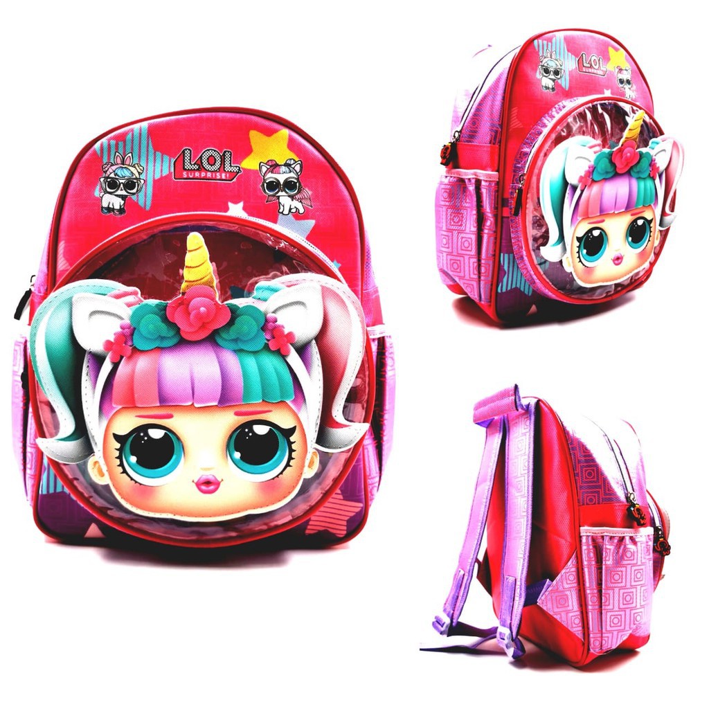 PA TAS SEKOLAH TK / PAUD ANAK IMPORT LAKI PEREMPUAN SUPERHERO / LOL / UNICORN / PONY / HELLO KITTY BE / TA027