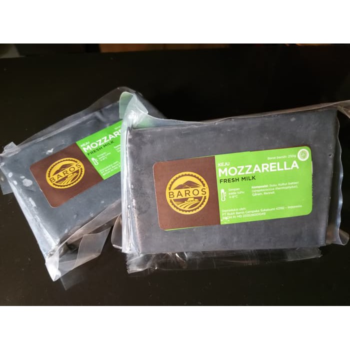 

Keju Mozarella Baros Black