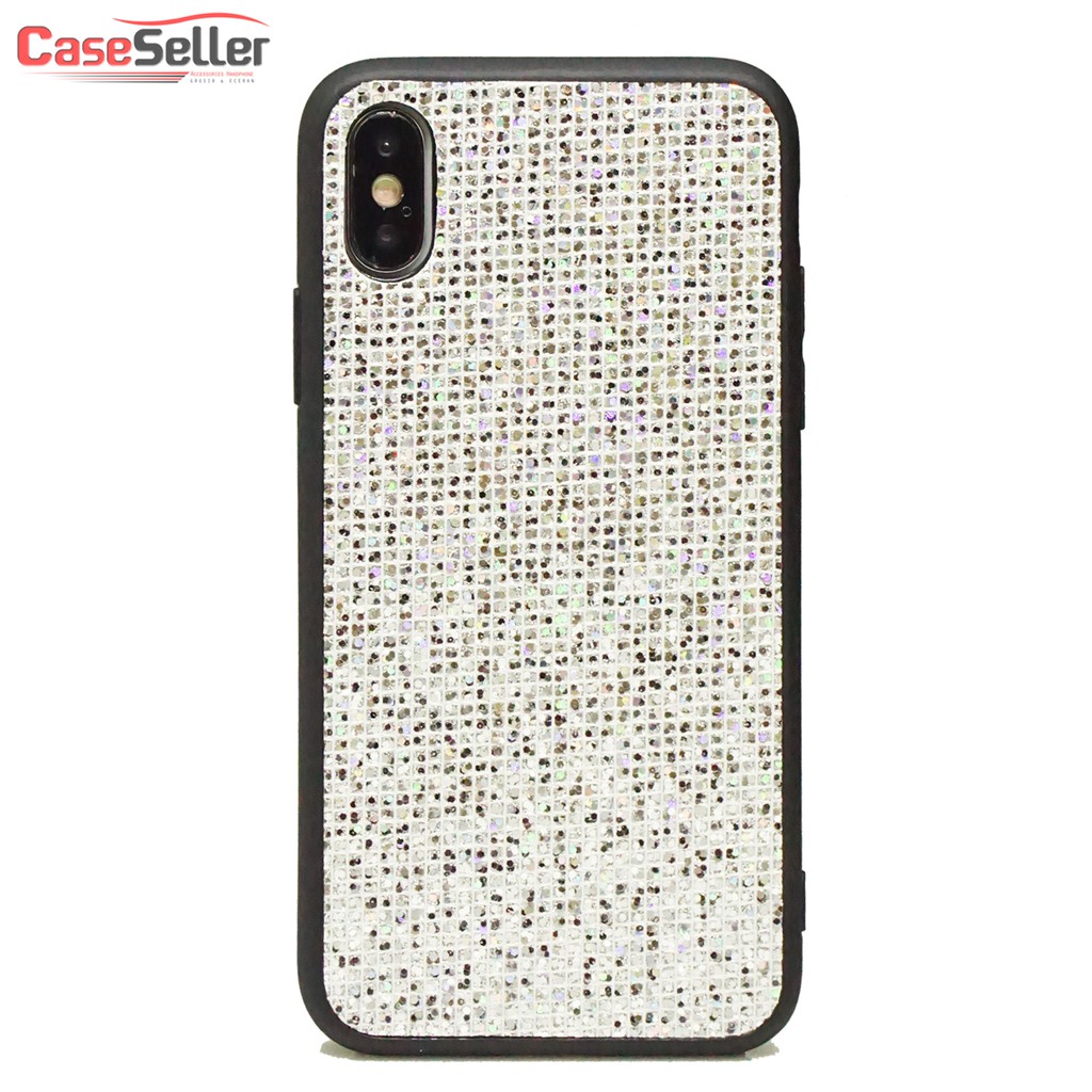 VIVO V15  V9  V11i Z1 Pro S1  Y71  Y83  Y81  Case Casing Soft Case PC Glitter manik manik