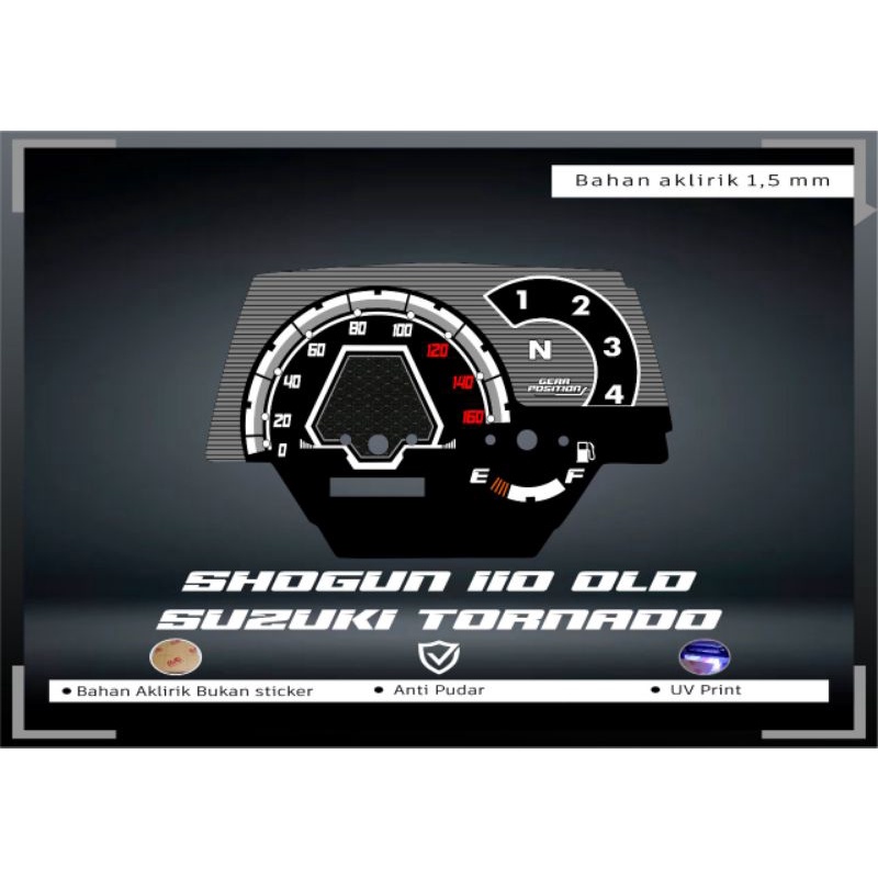 papan speedometer suzuki Tornado panel spidometer Tornado GX GS custom