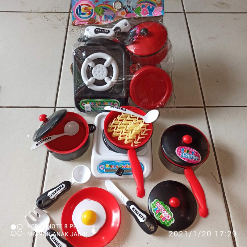 Mainan Masak Masakan Kitchen Set LM 9 / maenan anak perempuan | Shopee