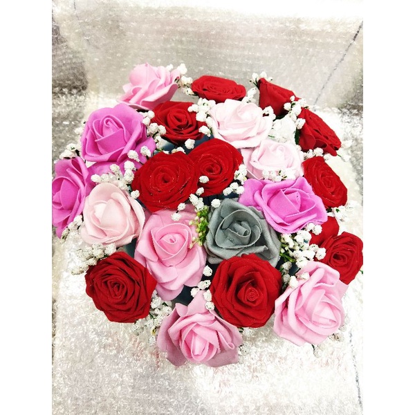 BUNGA SANGGUL/BUNGA MAWAR HIASAN RAMBUT/PERNAK PEENIK SANGGUL/AKSESORIS RAMBUT/BUNGA HIASAN RAMBUT