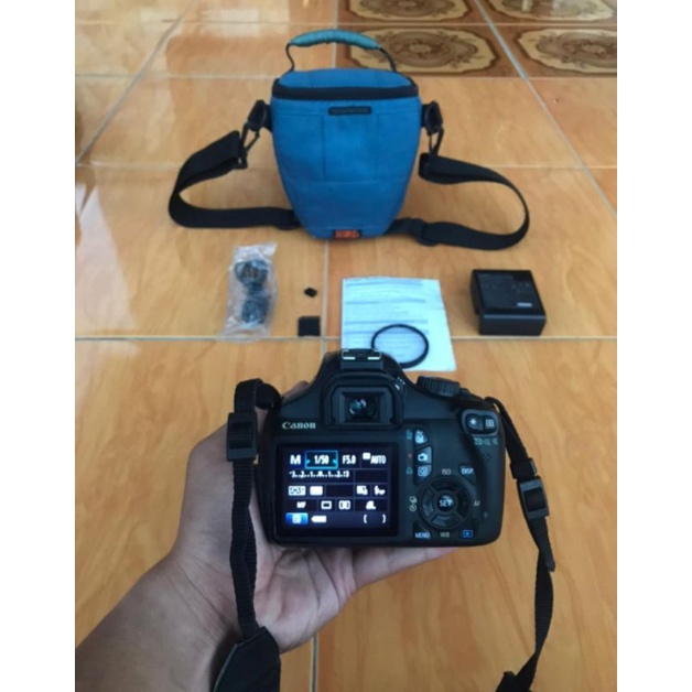 [TERLARIS] KAMERA DSLR CANON 1100D FULL EFEK TERLARIS DI SHOPEE NOT 1200D 1300D 600D 700D 750D 760D 800D 8000D NIKON D3100 D3200 D3400-4