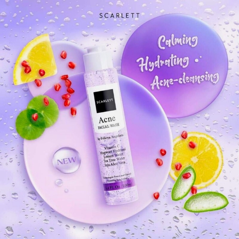 Scarlett Whitening Facial Wash