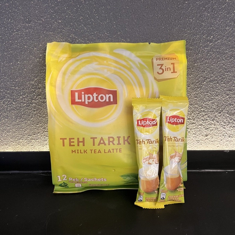 🇲🇾 Lipton Teh Tarik Milk Tea Latte Satuan