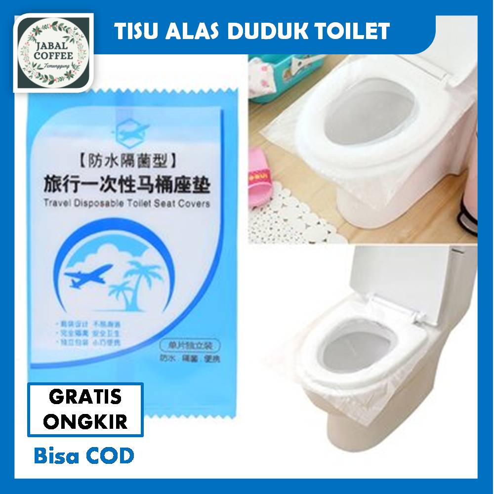 Travel Toilet Seat Cover Disposable / Alas Duduk Kloset / Alas Duduk Kloset Plastik J136