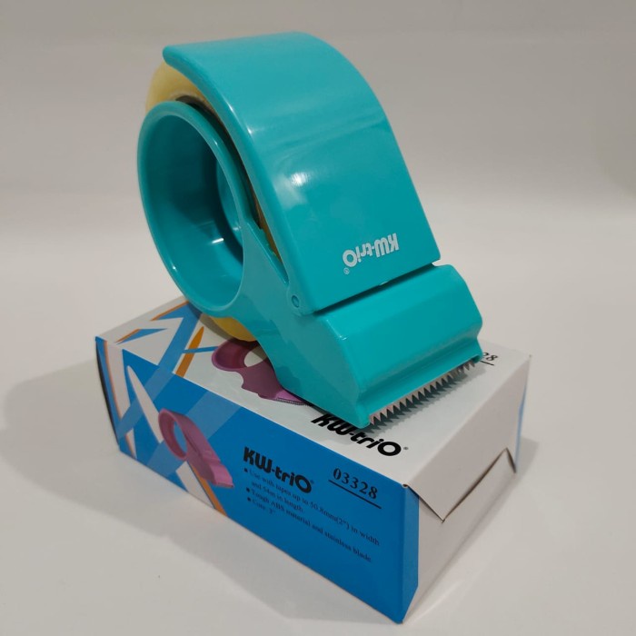 

Limited Dispenser Lakban 2Inch Pink & Biru Tosca Kuat Tajam Terlaris