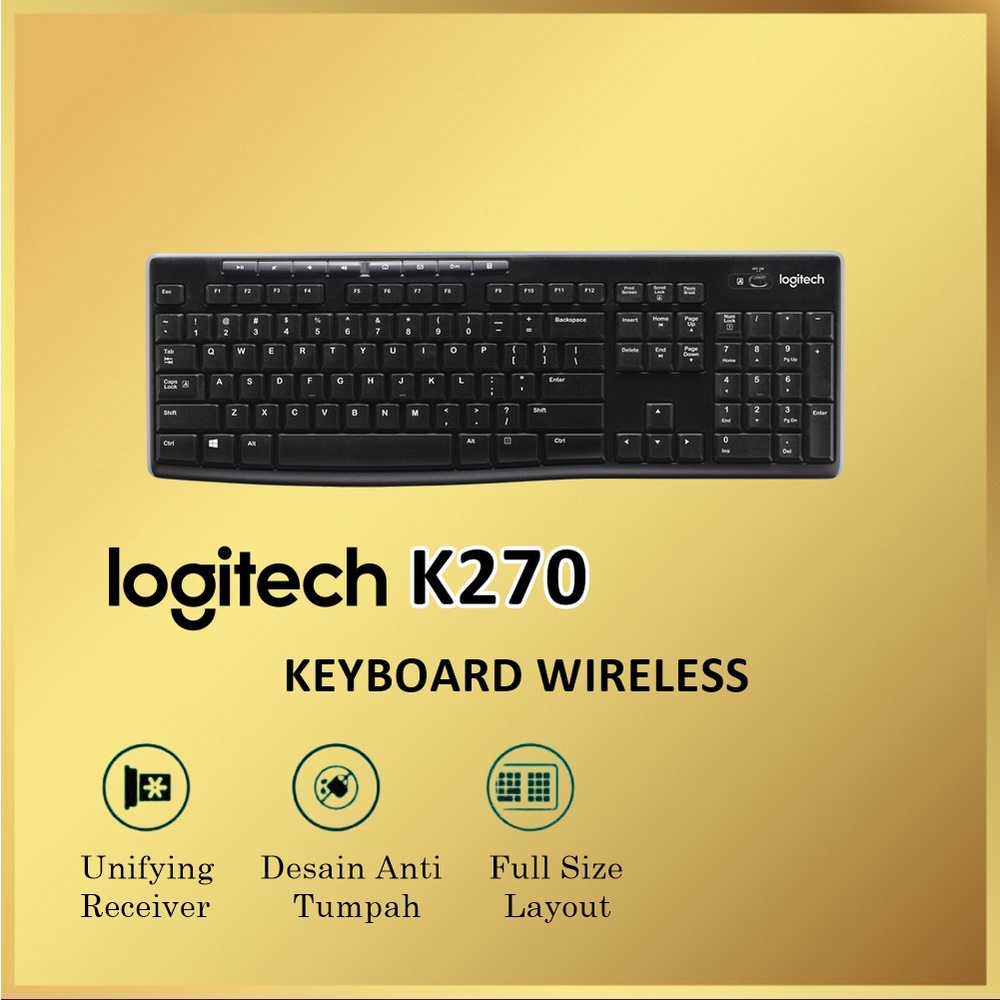 Logitech Wireless Keyboard K270 / K 270