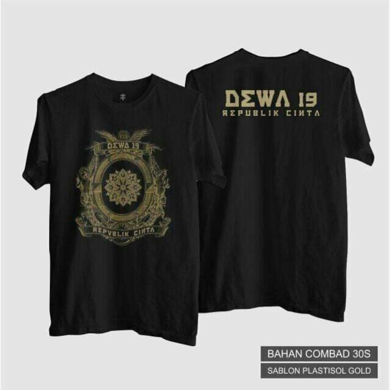 [ Terlaris ] kaos musik band dewa 19 / cover album republik cinta / laskarcinta /format masadepan / 