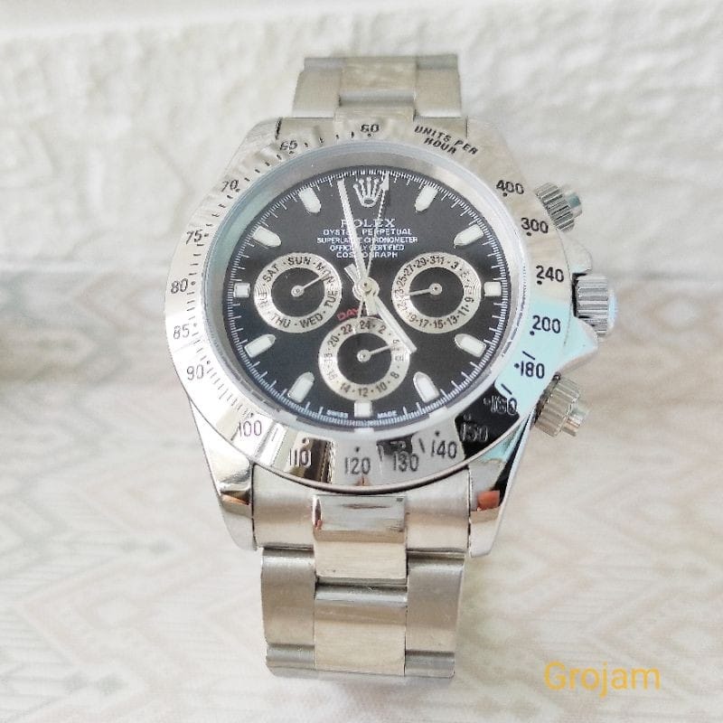 Jam Tangan R0lex Daytona Rantai Jam Tangan Automatic Jam Automatic