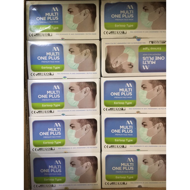 Masker medis Masker Earloop Karet Merk bebas tergantung yang ready jenis sama