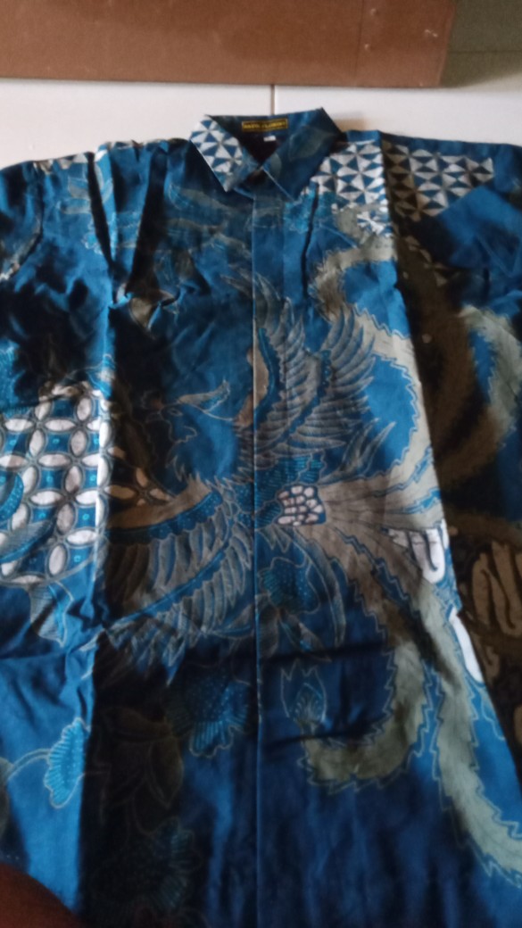 Sumitro Pendek Kemeja Batik Pria Bahan Katun Sragenan